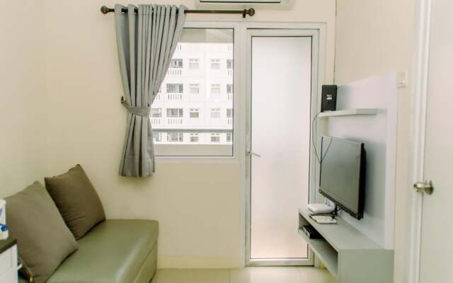Modern Look 2Br Green Pramuka City Apartment Near Mall