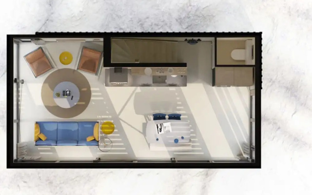 Spacious Lodge With 2 Bathrooms, Near the Sea