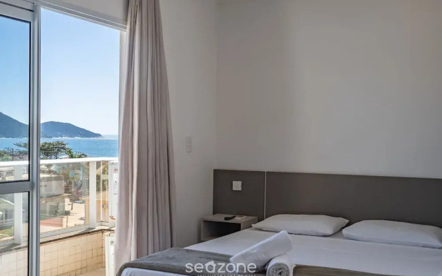 IAPs Apto 140m da praia Floripa