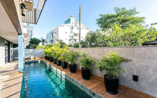 Apt w/ Swimming Pool 6min From Jurere Beach Jpr217