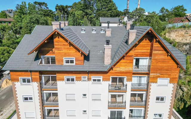 Essence 105 - Apto novo, 2 suítes no Centro de Gramado