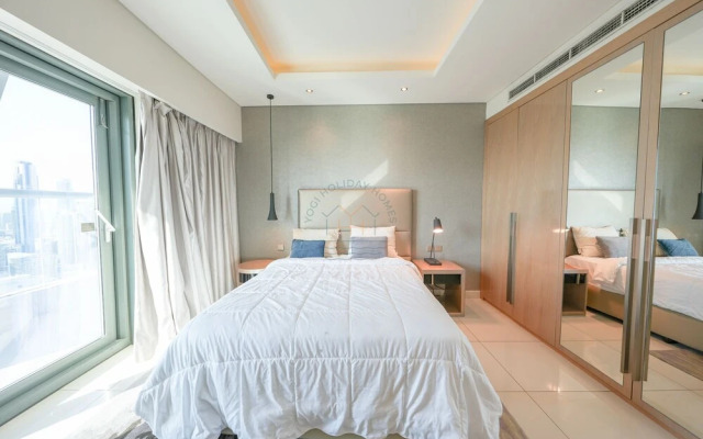 Yogi - Amazing 2Br Apt With Burj Khalifa Views