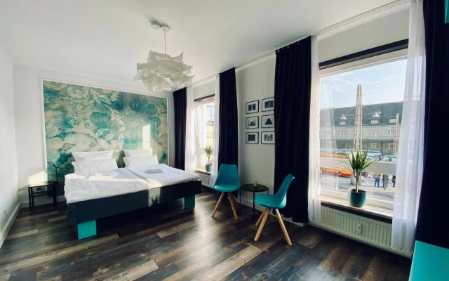 zentrales 130 qm Design-Appartement mit Extras