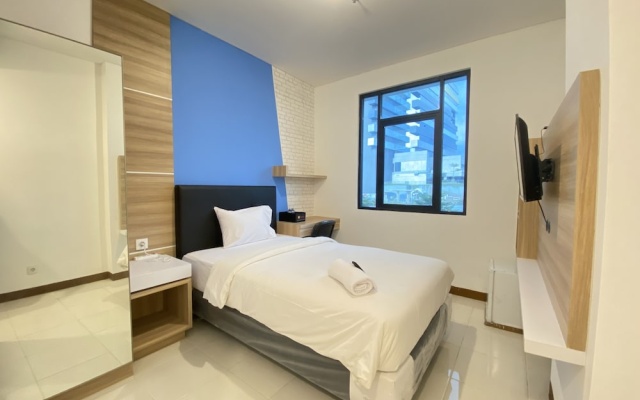 Simply Studio Room Semi Apartment at The Lodge Paskal near BINUS University – Guest Rooms – Bandung