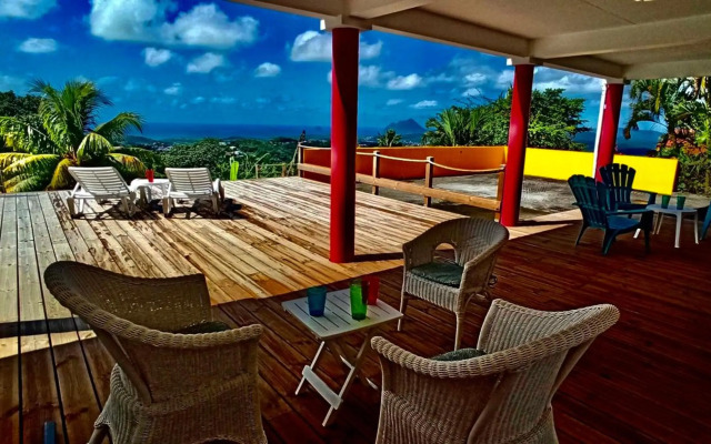 Villa CosaRoé Martinique Piscine et superbe vue mer