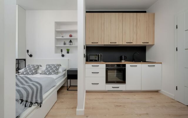 White Studio With Balcony by Renters