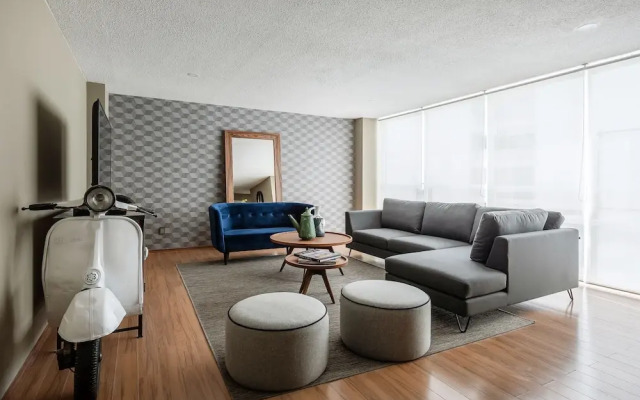 Polanco Stay - 3br- Parking- Laundry- Elevator
