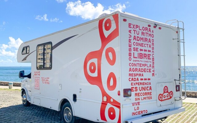 travel in a fun way with this motorhome