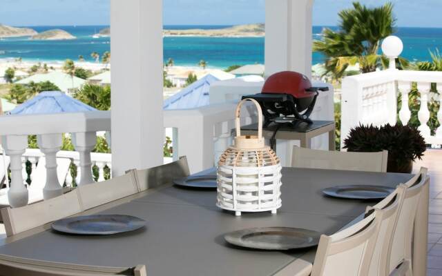 Villa With 3 Bedrooms in ST Martin, With Wonderful sea View, Private P