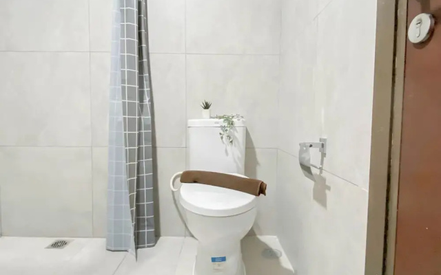 Cozy White Studio At Pollux Chadstone Apartment