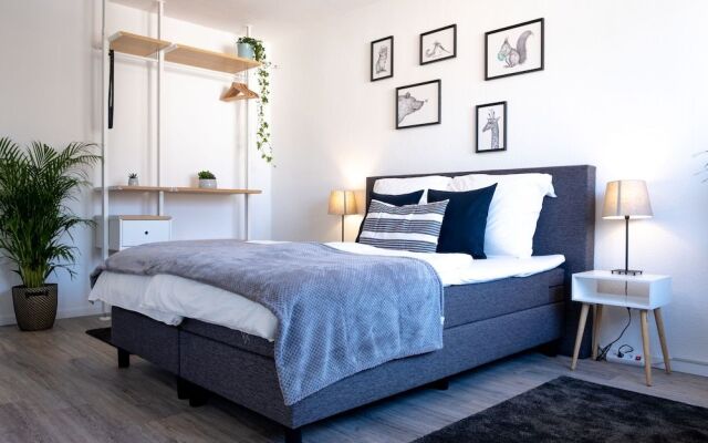 Helles Design-Appartement an der Messe