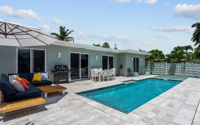 Waterfront Heated Pool Home