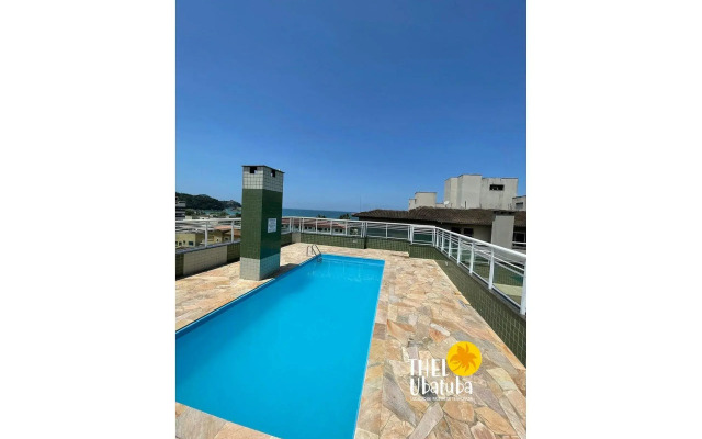 Thel Ubatuba - Poucos passos da Praia Grande, Piscina, Churrasqueira 80 metros