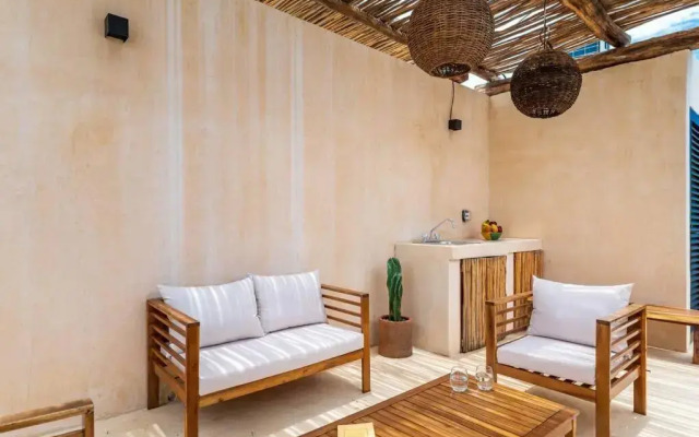 @villa.akbal- 2bd rooftop w/ open dinning room