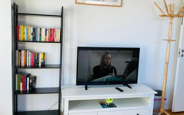 private bedroom and bathroom with private entrance