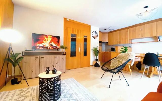 Appartement central et parking gratuit