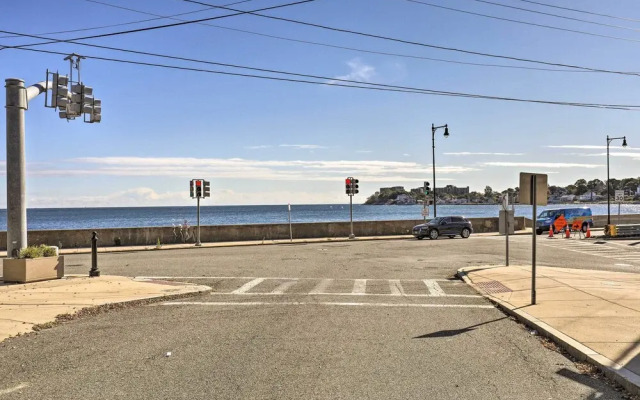 Pet-friendly Revere Getaway, Steps From the T!
