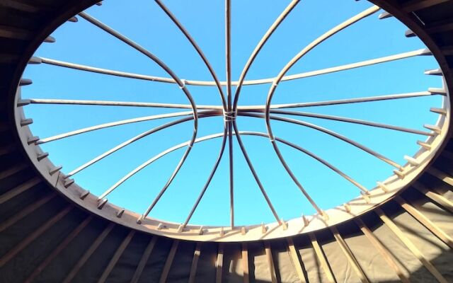 Orchard View Yurt Just Outside Looe