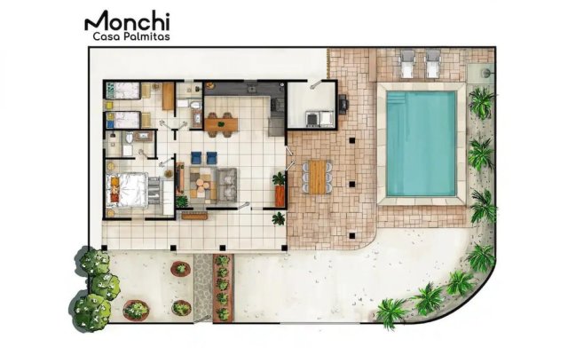 Casa Monchi 2BR 2BA w Private Pool