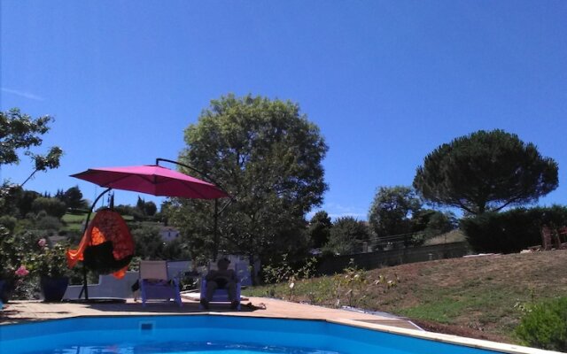 Villa With 2 Bedrooms in Saint-pierre-lafeuille, With Private Pool, Fu