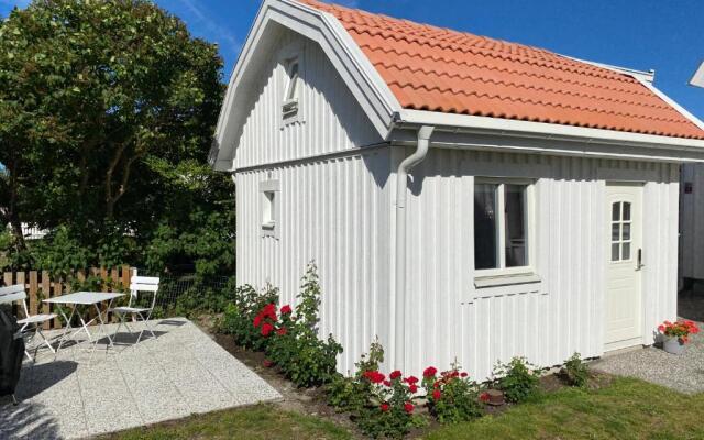 Nybyggt Attefallshus på Ängö i Kalmar