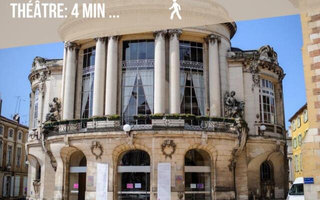 Le Cocon Agenais - Appart'Hôtel SPA - Clim - Melina & Alfred