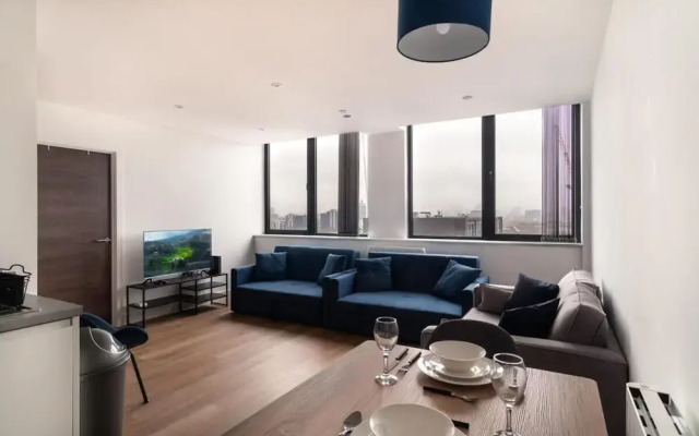 Snug 1BR Apt 4KTV Free Parking