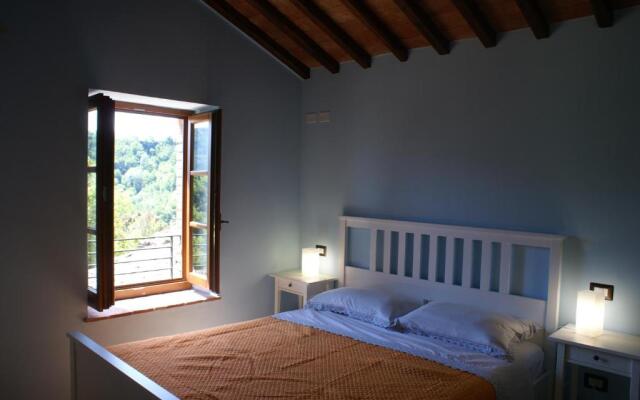 Tramonto Casa Barga Toscana ristrutturata 2021