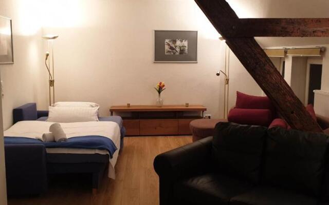 Apartment With Garden and City View