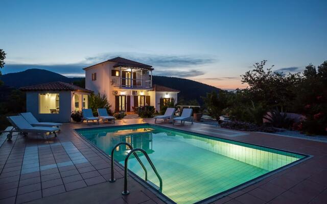 Villa Glafki Large Private Pool Sea Views A C Wifi - 2829