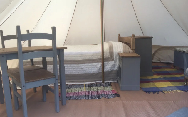 Glamping at The Homestead - Ensuite Bell Tent