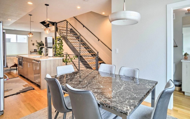 City Skyline Views: Upscale Denver Townhome