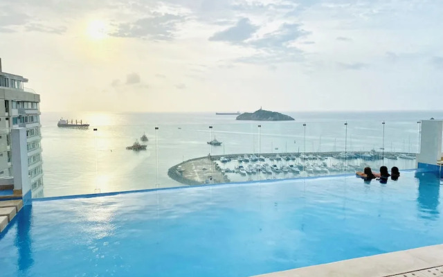 Blue loft ocean view