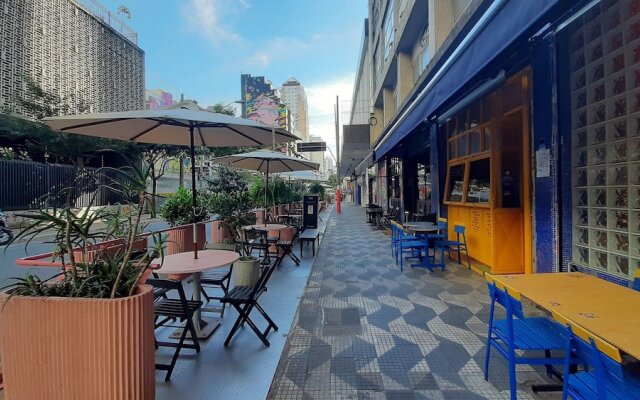 Studio 17Âº andar â€“ Excelente wifi + MetrÃ´ ao lado