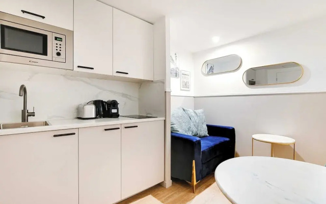 Modern Flat - 1BD for 3P With AC - Near Montmartre
