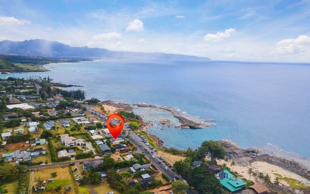 Ocean View Deck near Pipeline 2BR
