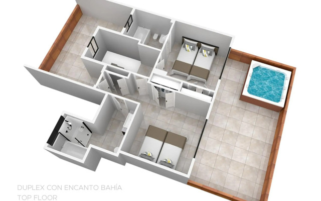 Duplex con encanto Bahía