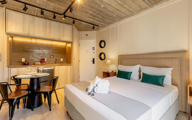 Easy Star - Flat Sofisticado no Jardins - WT02G