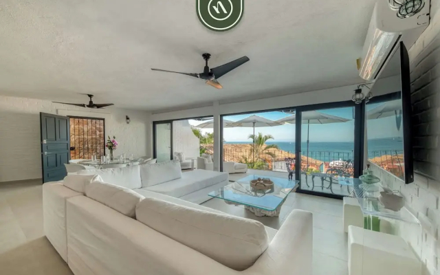Oceanview 2 BR Unit- Steps Away From Beach - Pool