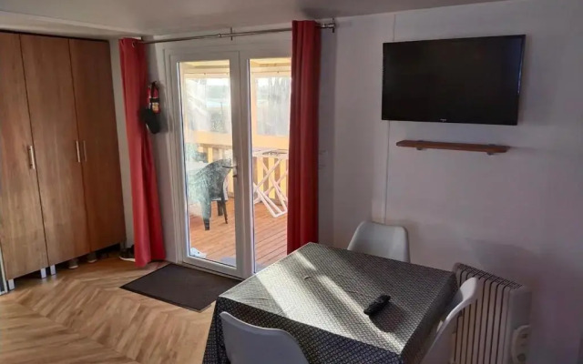 Mobilhome. casita camping du conguel