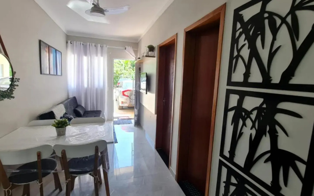 Apartamento Ubatuba com área gourmet