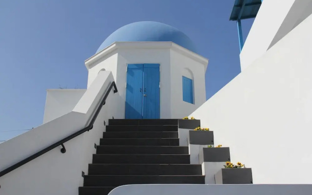 Blue White