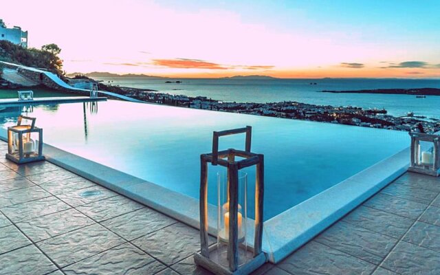 Quality Brand Villas 6BR Magnificent Private Monaco Villa Paros, Large Infinitive Pool, Amazing Views