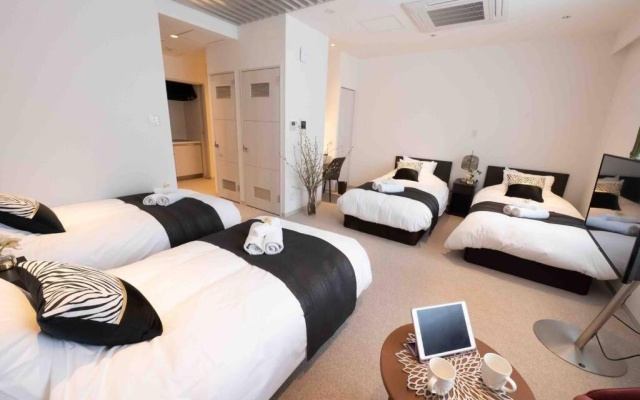 601号 602号 160平米 新築貸切 駅2分 全室 エアコン シャワー トイレ付 – Guest Rooms – Sapporo