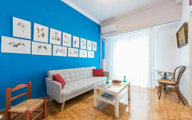 Athens Centre Flat 2 min. from Evangelismos Metro