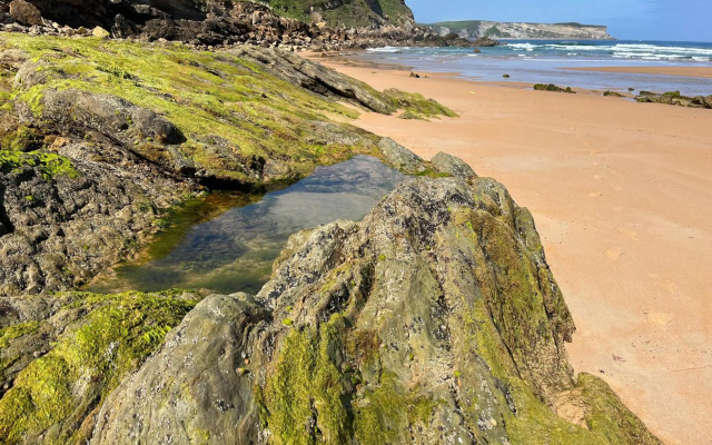 Piso sobre mar junto al Faro de Suances