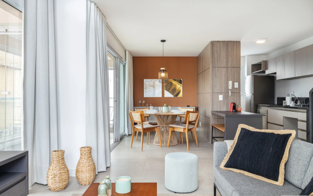 Duplex completo com terraço privativo | Jardim Paulista - Hotel in เซาเปาลู - Photo 2