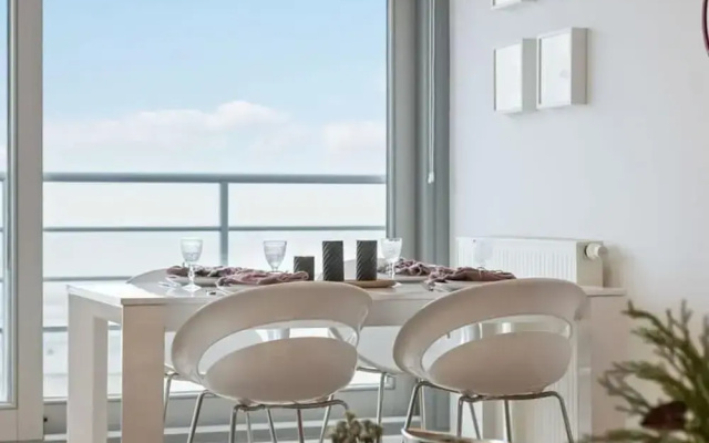 Apartment With Frontal sea View in Knokke