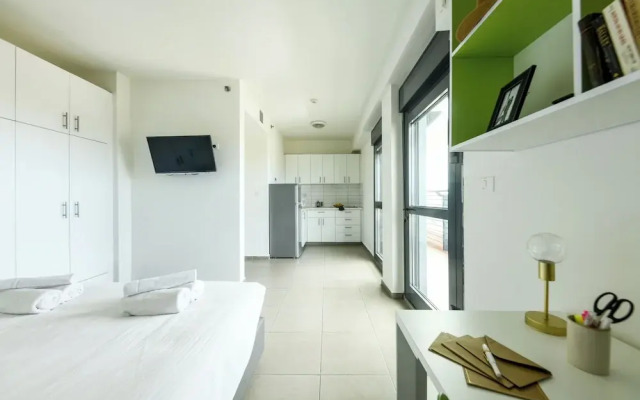 Studio apt w balcony and Kitchen