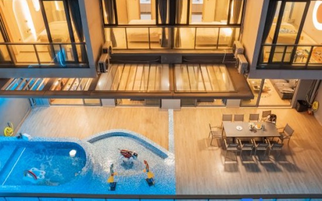 Huizhou Shuangyue Bay Excellent Half Mountain Sea View Resort Villa – Pool – Huizhou